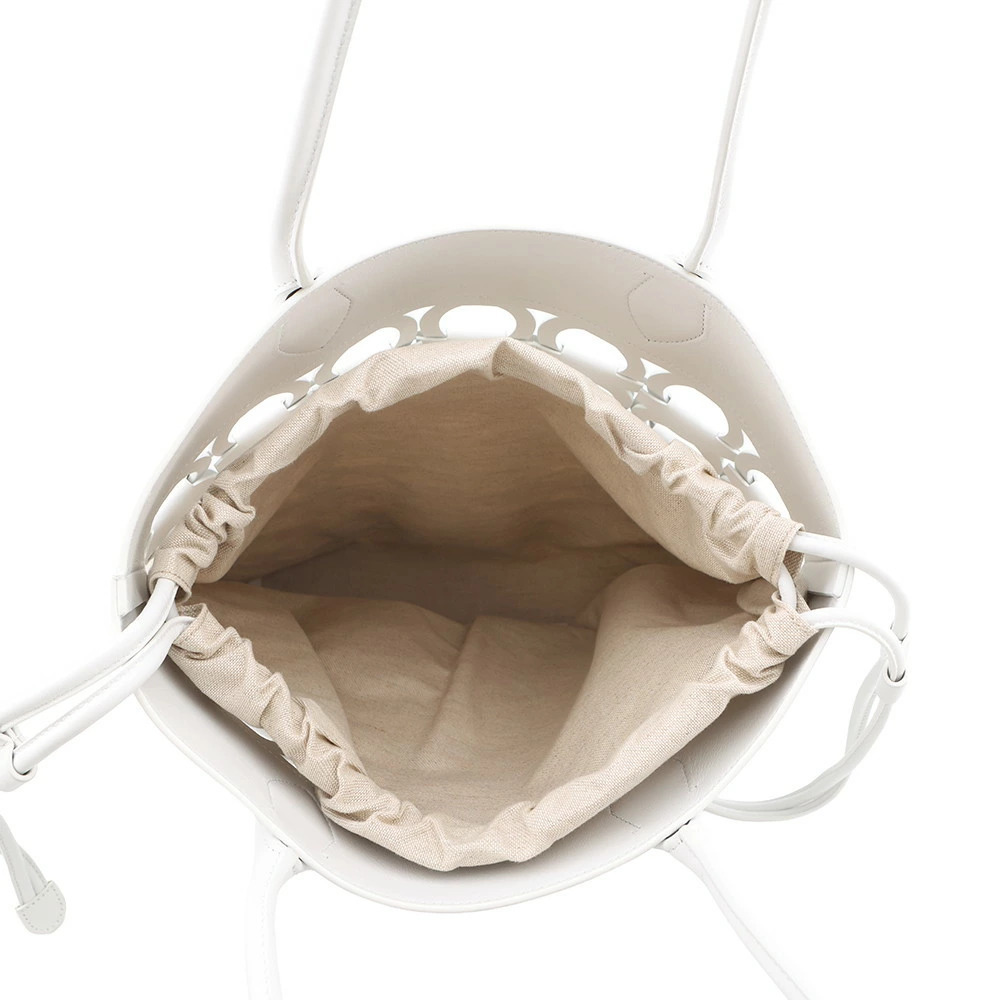 Salvatore Ferragamo Tote Bag Gancini White - Picture 5 of 12